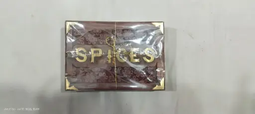 Spices With Wooden Box Have 8 Categries Of Spices.